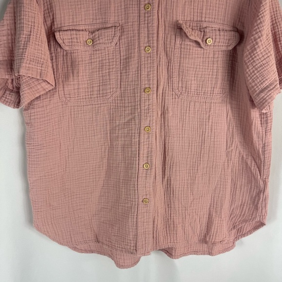 Madewell button up shirt Size:M light pink 100% Cotton - Picture 7 of 16